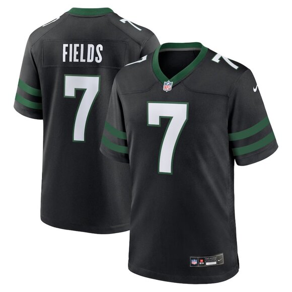 Mens Youths Kids Womens Justin Fields Black Stitched Jersey